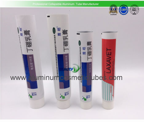China 125ml Pharmaceutical Aluminum Tubes , Custom Logo Aluminum Collapsible Tubes supplier